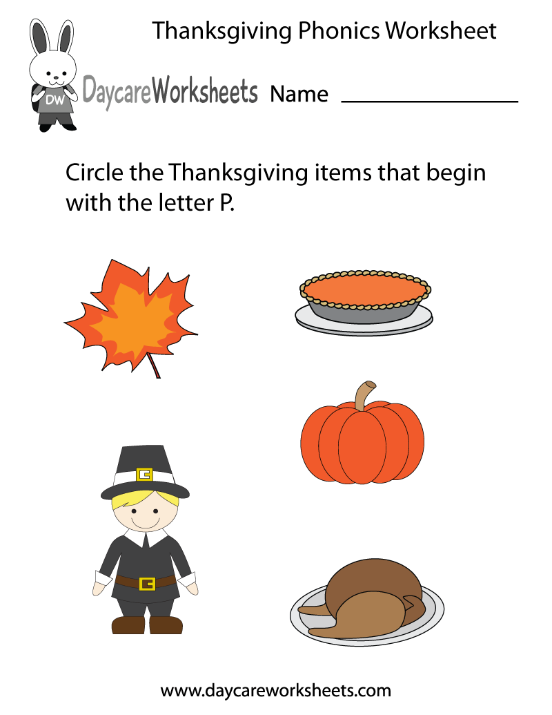 Free Preschool Printables For Thanksgiving Free Preschool Printables For Thanksgiving
