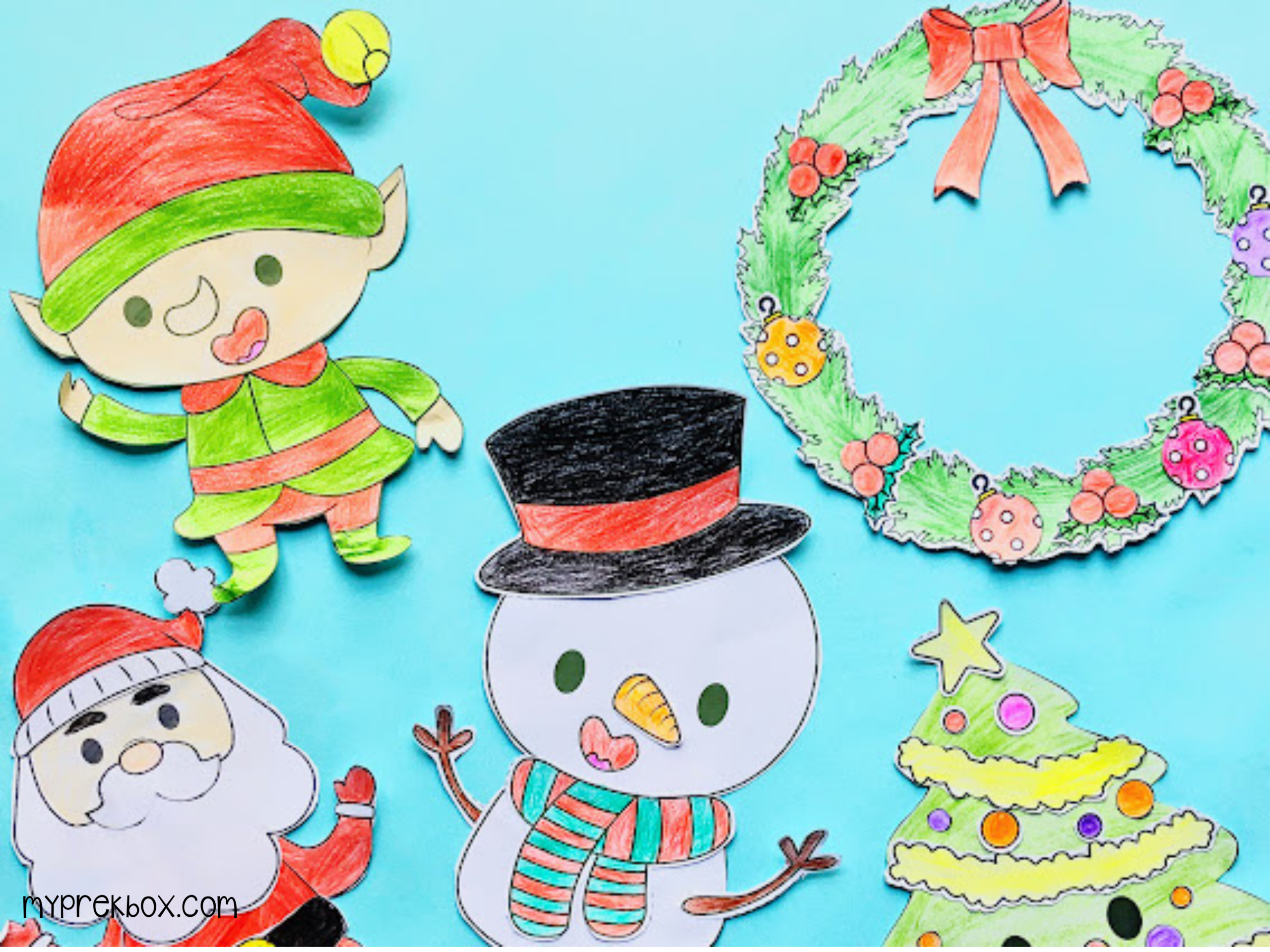 Free Print and Go Christmas Craft Pack Free Print and Go Christmas Craft Pack