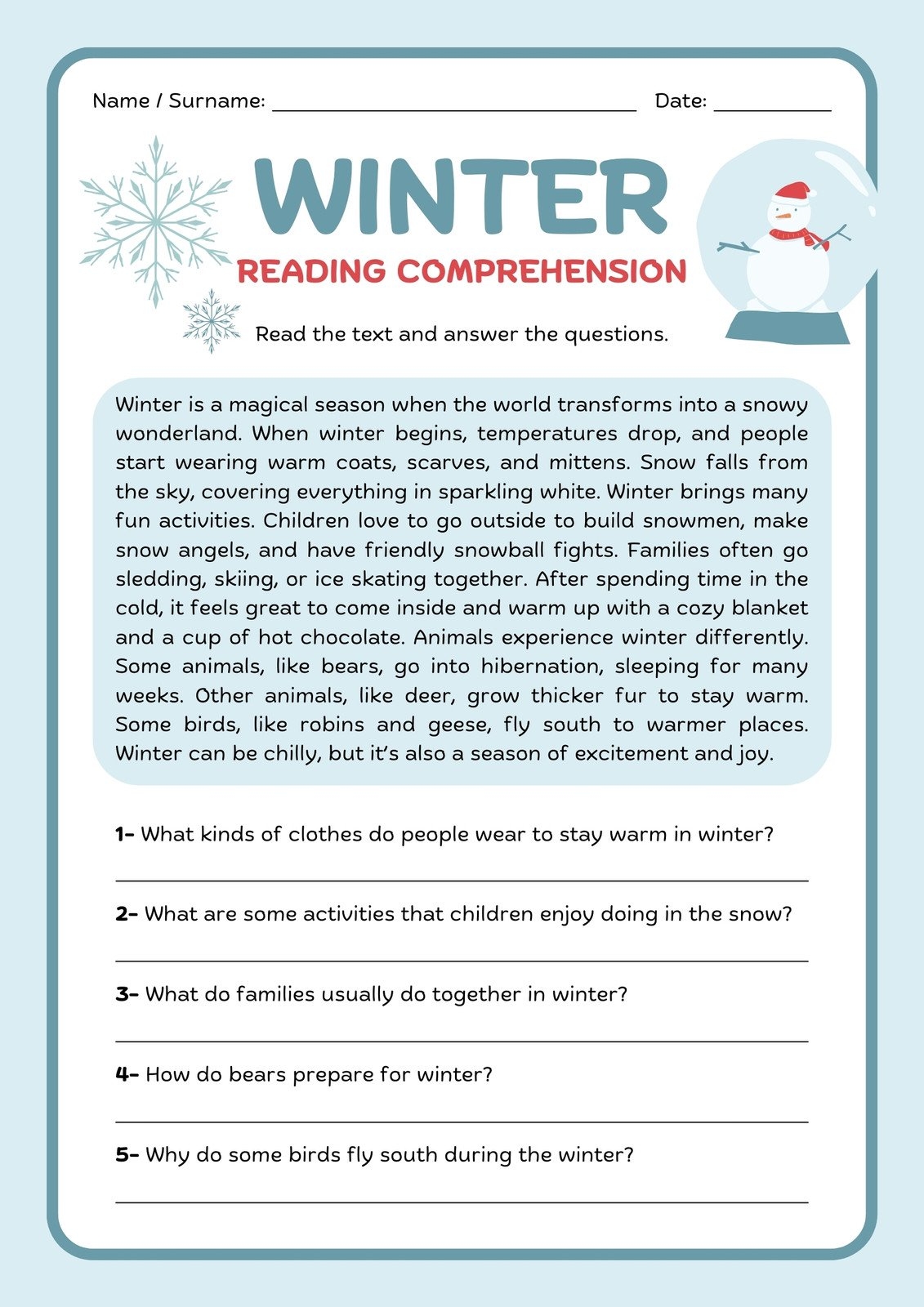 Free Printable Reading And Writing Worksheets Free Printable Reading And Writing Worksheets