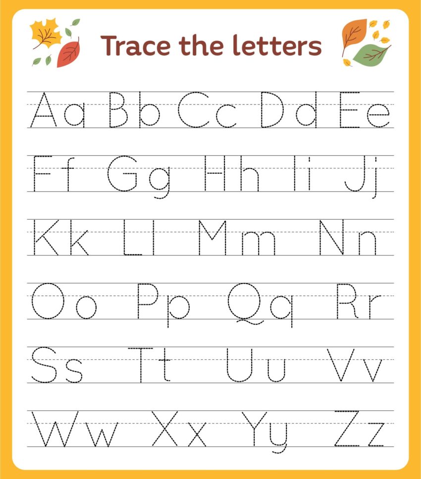 Free Printable Alphabet Worksheets For Kindergarten Worksheets Library