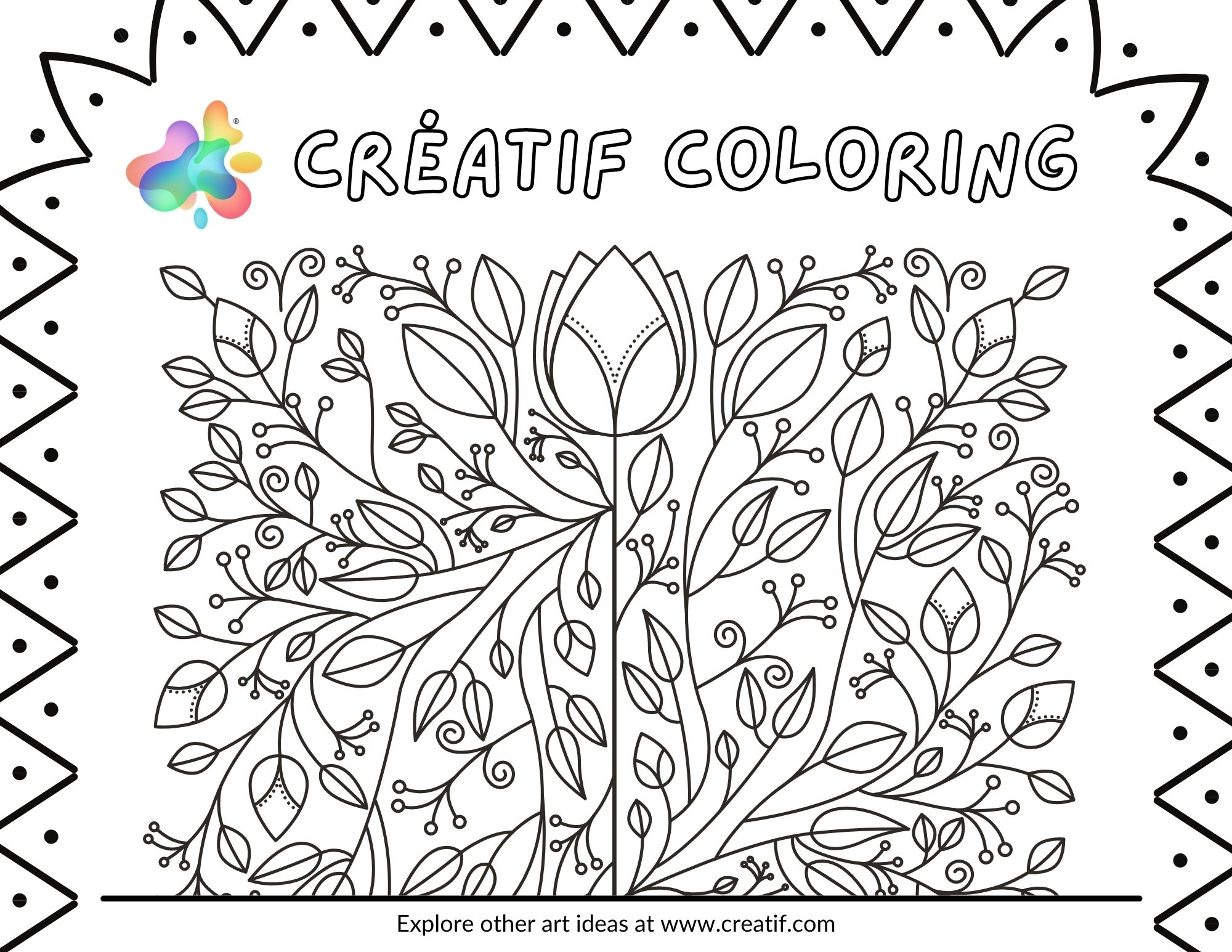 FREE Printable Art Activities Creatif FREE Printable Art Activities Creatif