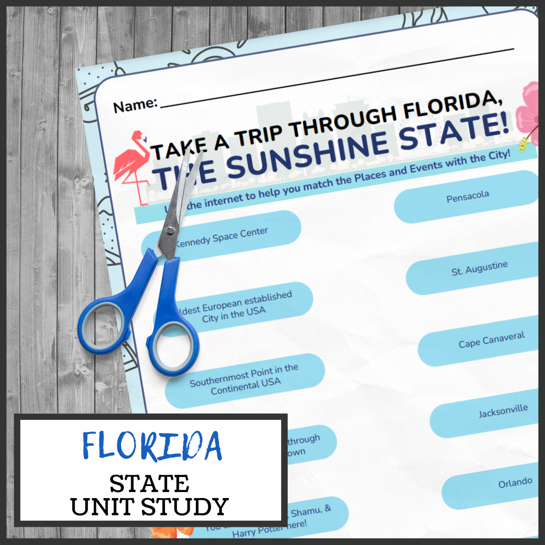 Pensacola Preschool Printables