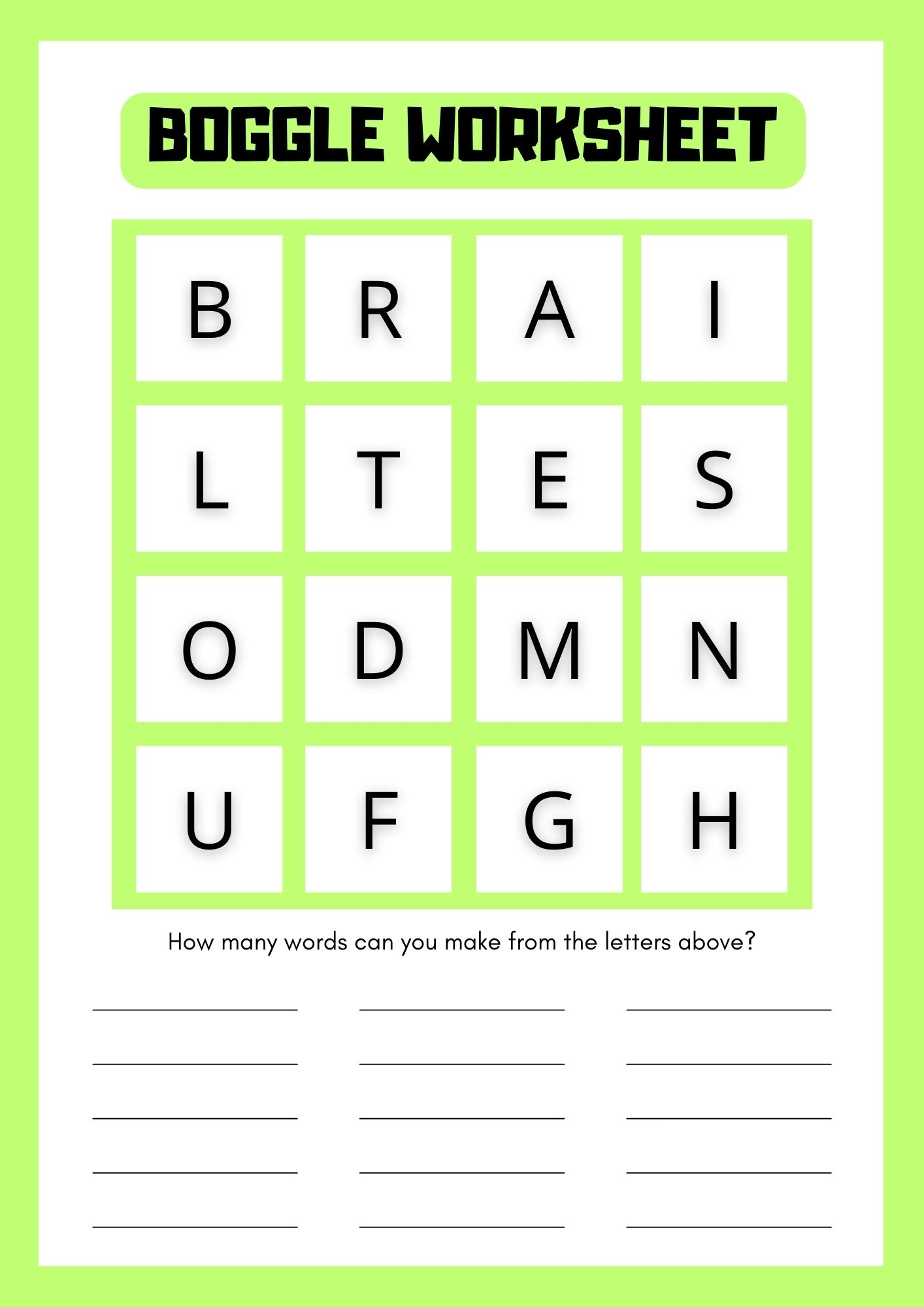 Free Printable Boggle Worksheets PDF Printables Hub Free Printable Boggle Worksheets PDF Printables Hub