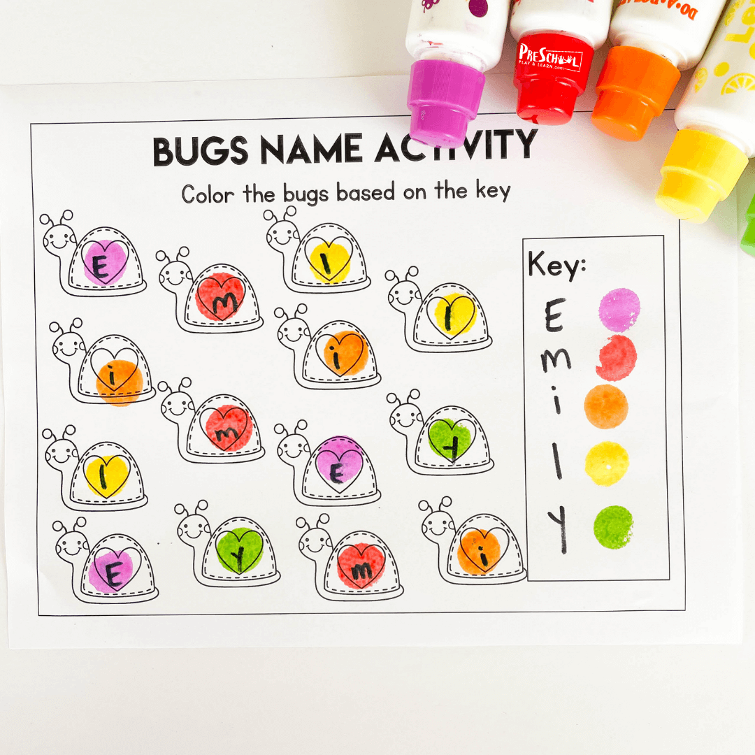 Name Printables For Preschoolers Name Printables For Preschoolers