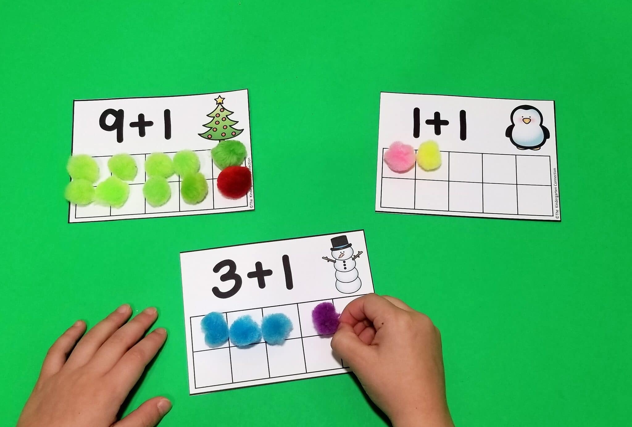 FREE Printable Christmas Addition Cards The Kindergarten Connection FREE Printable Christmas Addition Cards The Kindergarten Connection