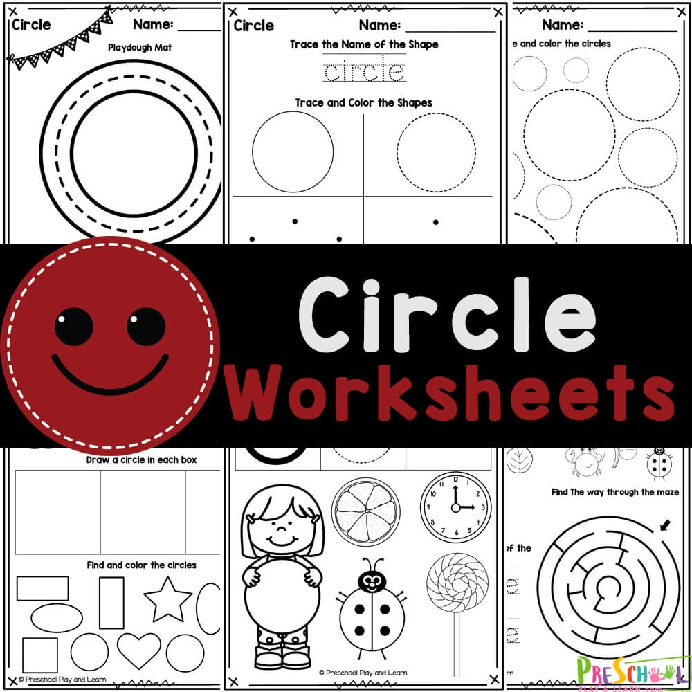 Free Printable Circles Curriculum Worksheets