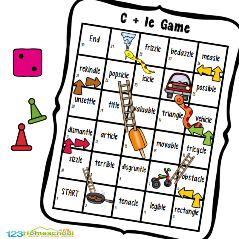 Free Syllable Worksheets First Grade