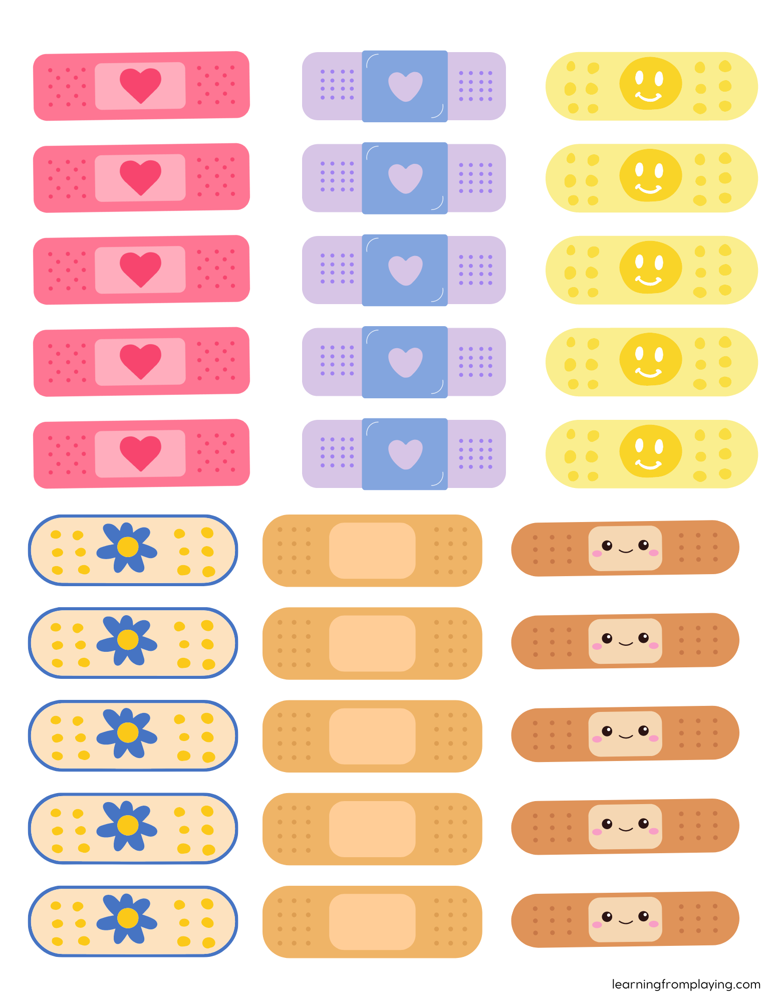 FREE PRINTABLE Doctors Office Dramatic Play Learning From Playing