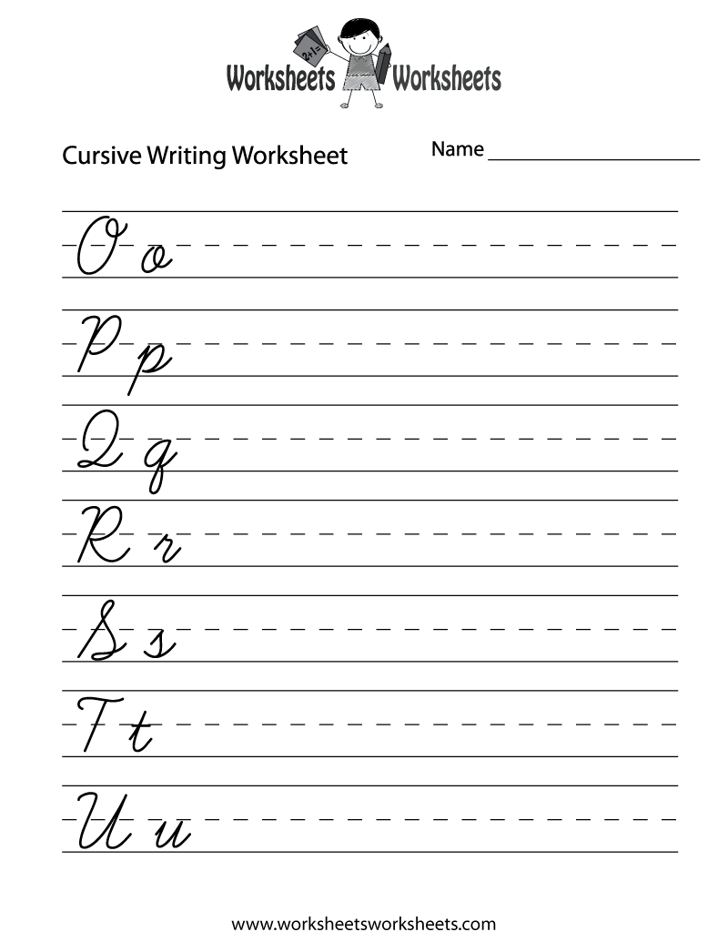 Writing Worksheet Printables Free