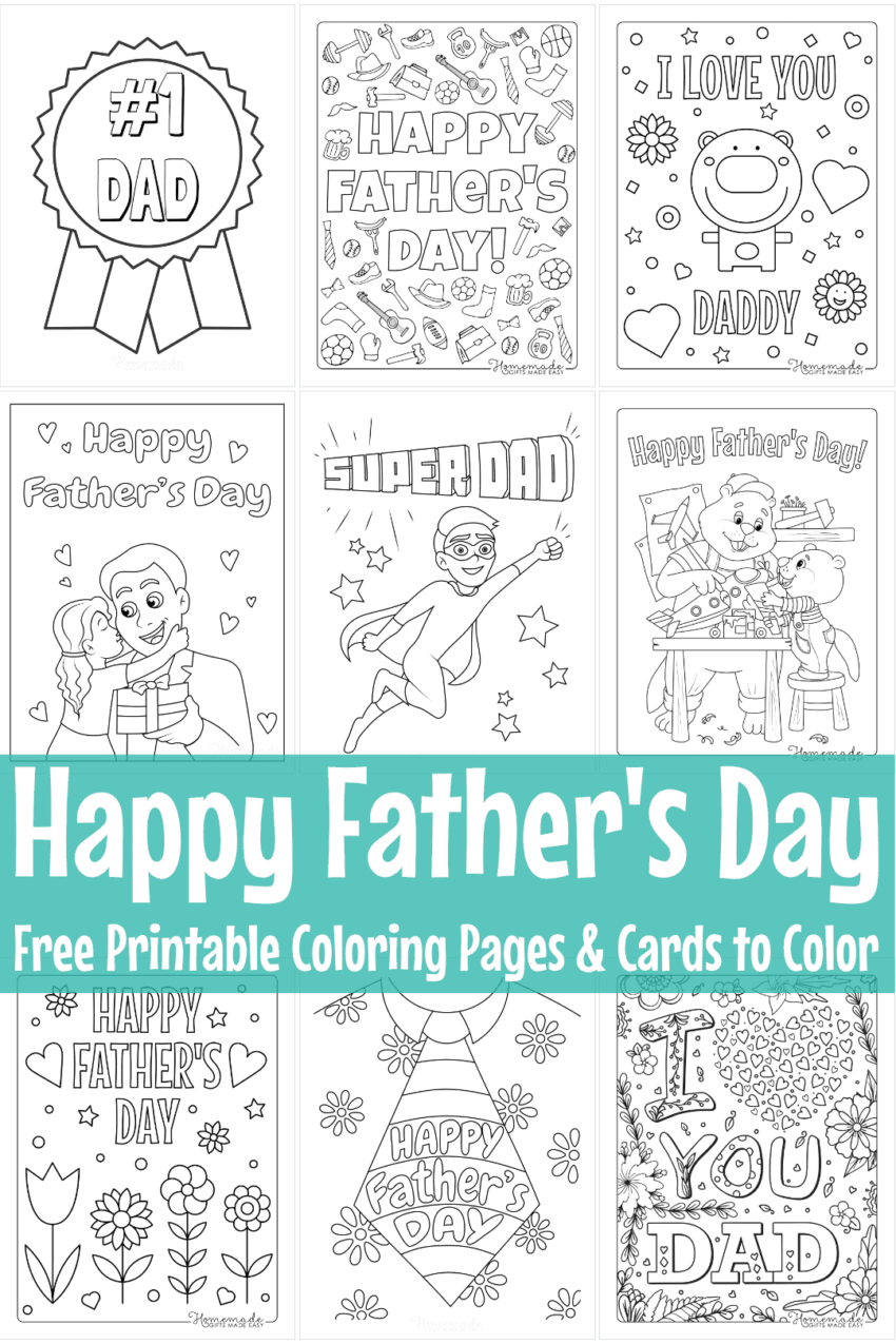 Free Printable Father s Day Cards 2025