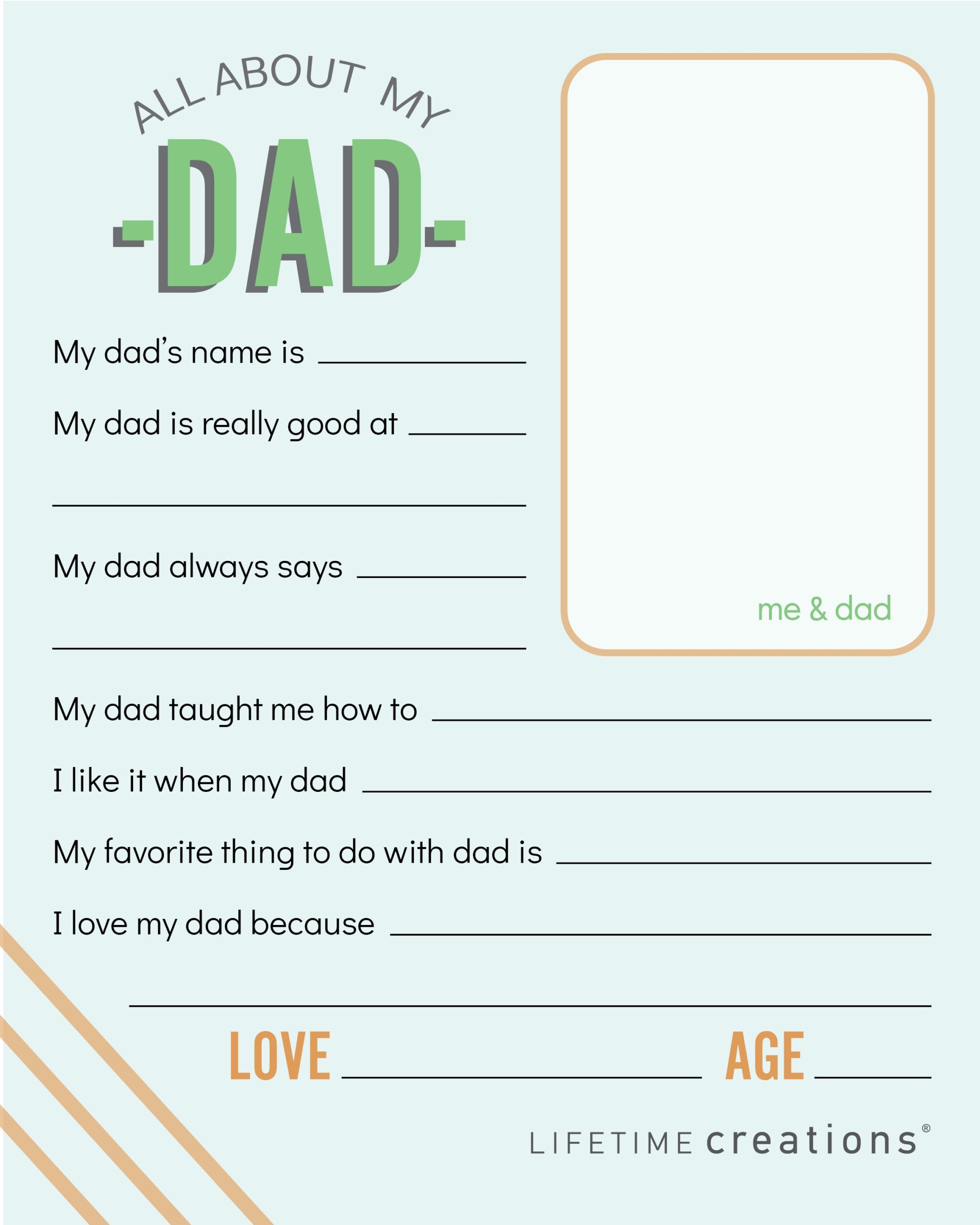 Free Printable Father s Day Coupons U0026 Questionnaire Lifetime Creations Free Printable Father s Day Coupons U0026 Questionnaire Lifetime Creations