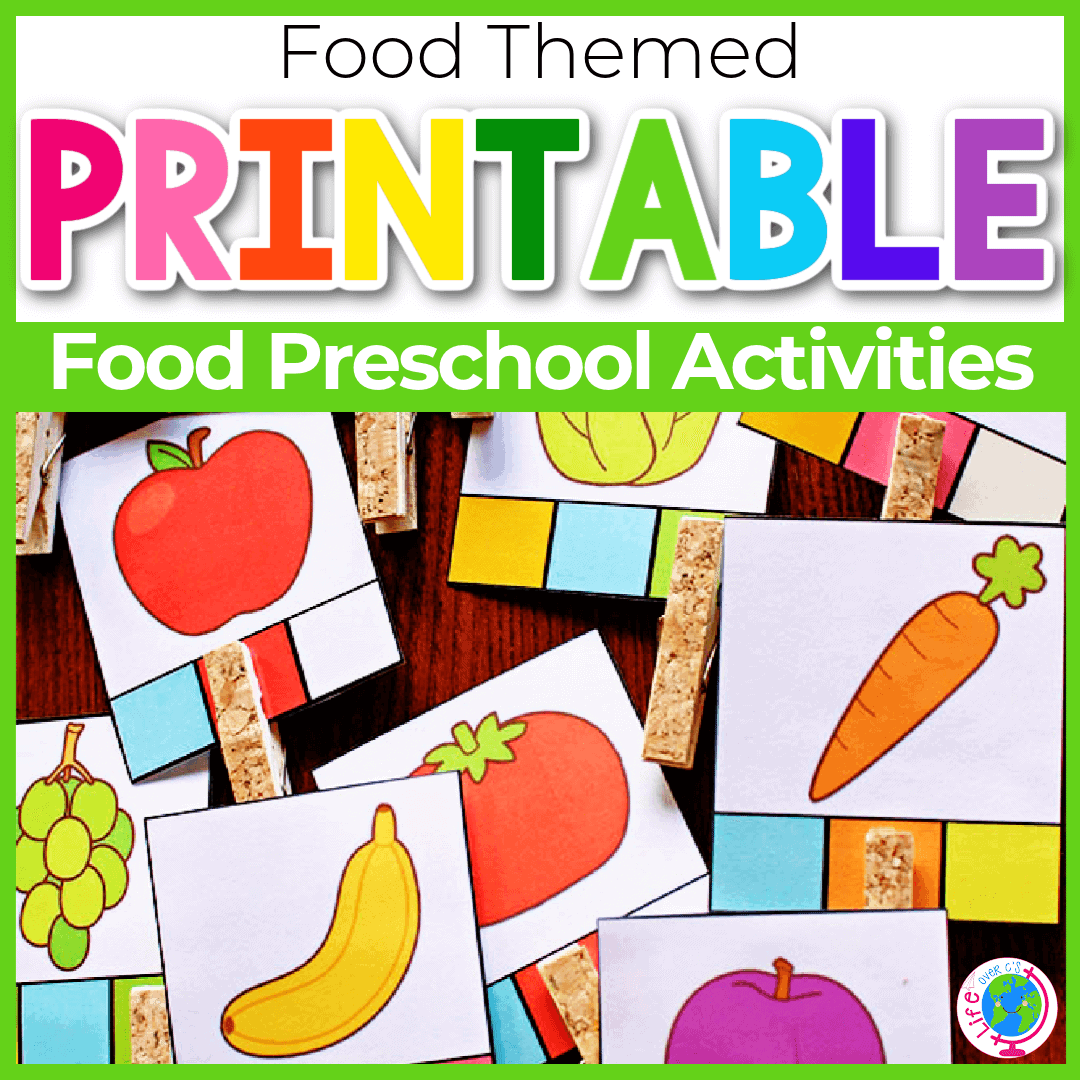 Free Printable Food Games U0026 Activities For Preschoolers