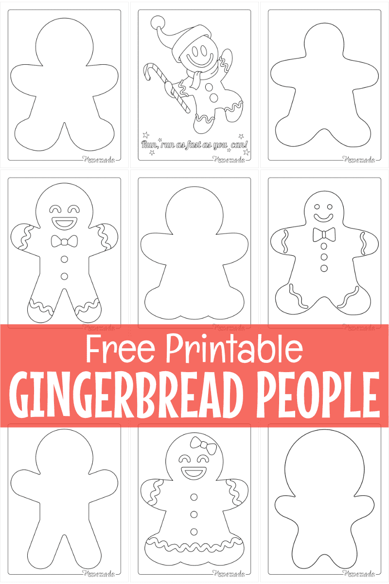Gingerbread Man Free Printable Worksheets Gingerbread Man Free Printable Worksheets