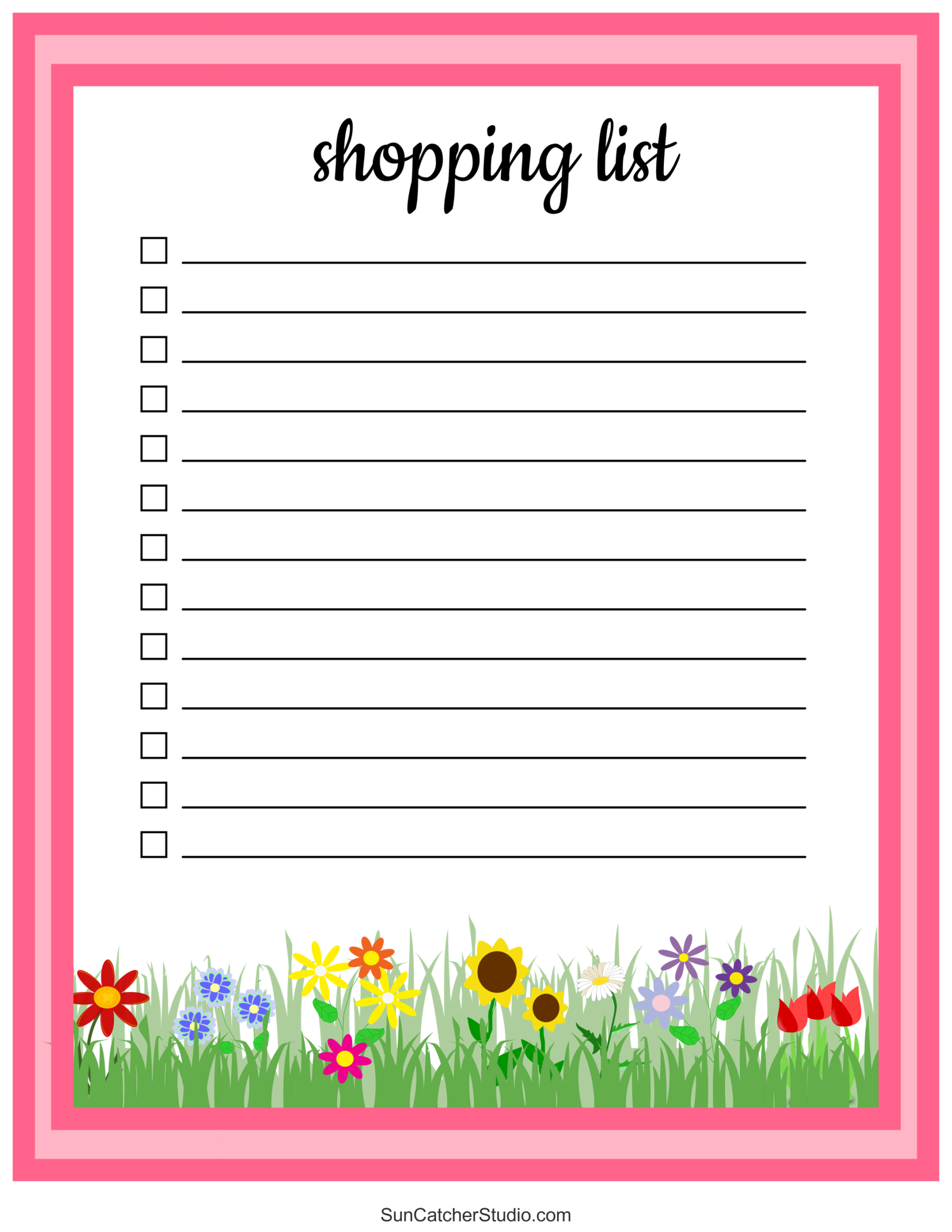 Free Printable Grocery Shopping Worksheets Pdf