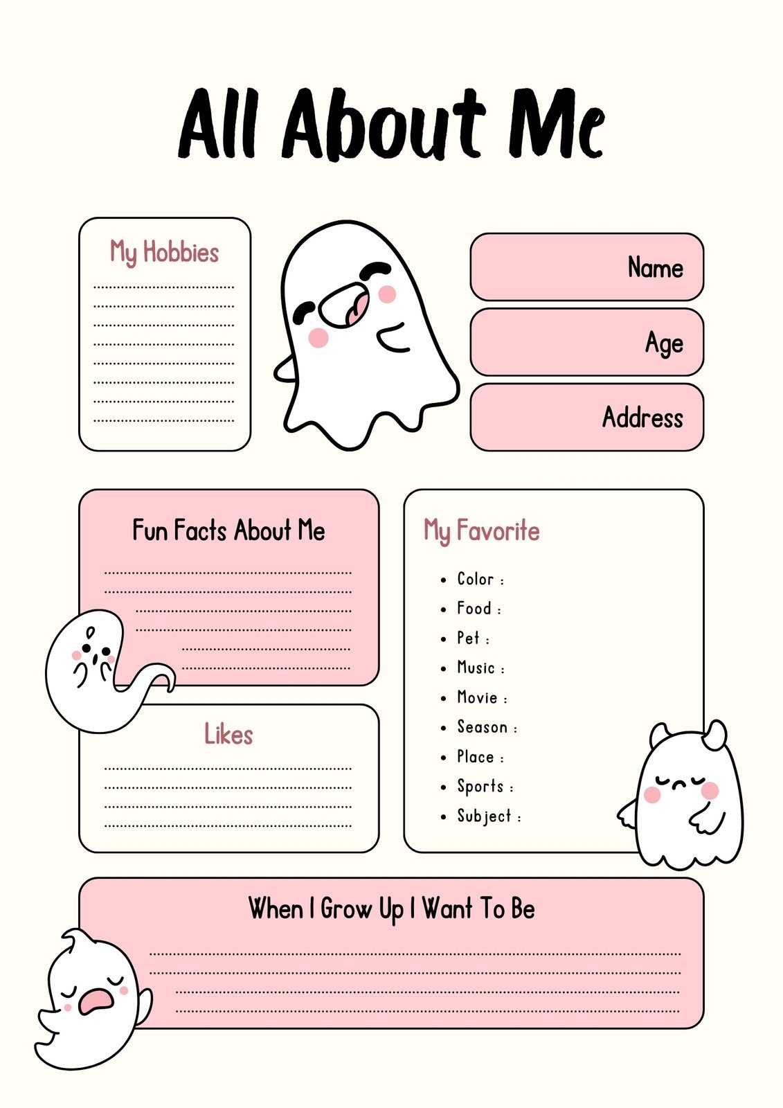 Free Printable Fun Halloween Worksheets