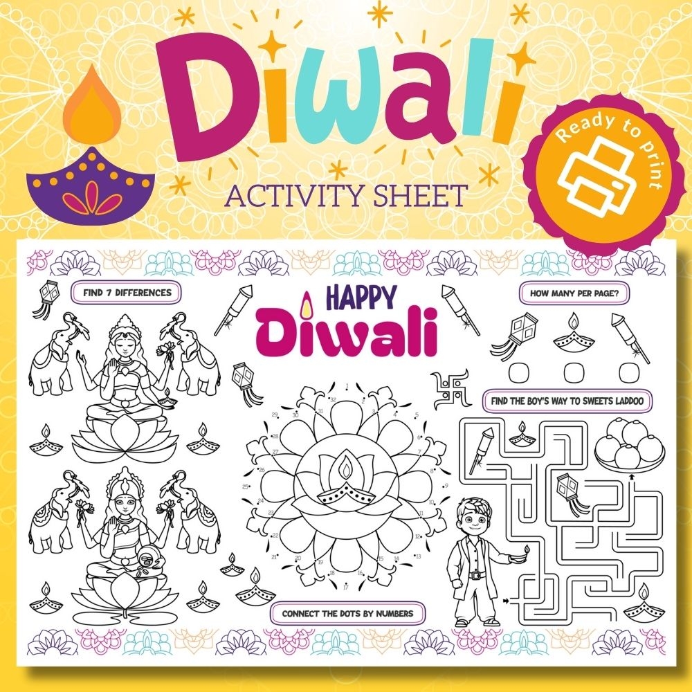 Diwali Story For Preschool Printable