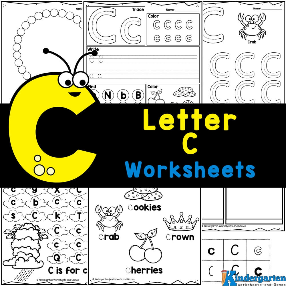 Printable Letter C Worksheets For Toddlers