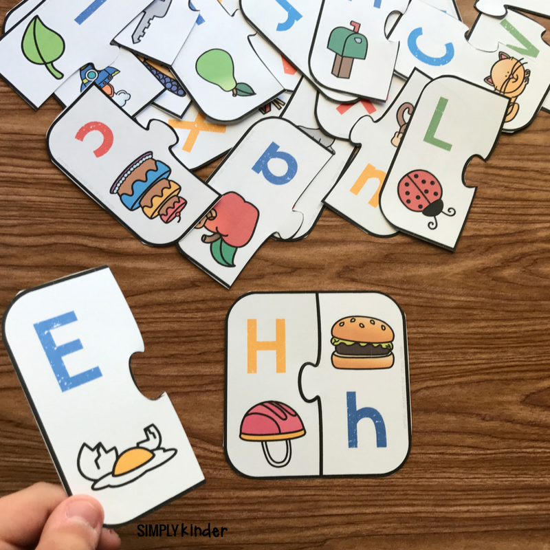 Free Printable Letter Matching Game Simply Kinder Free Printable Letter Matching Game Simply Kinder