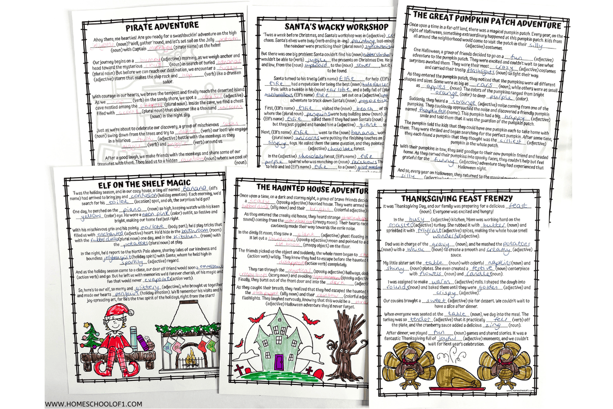 Free Printable Mad Libs For Kids Fun Educational Word Games