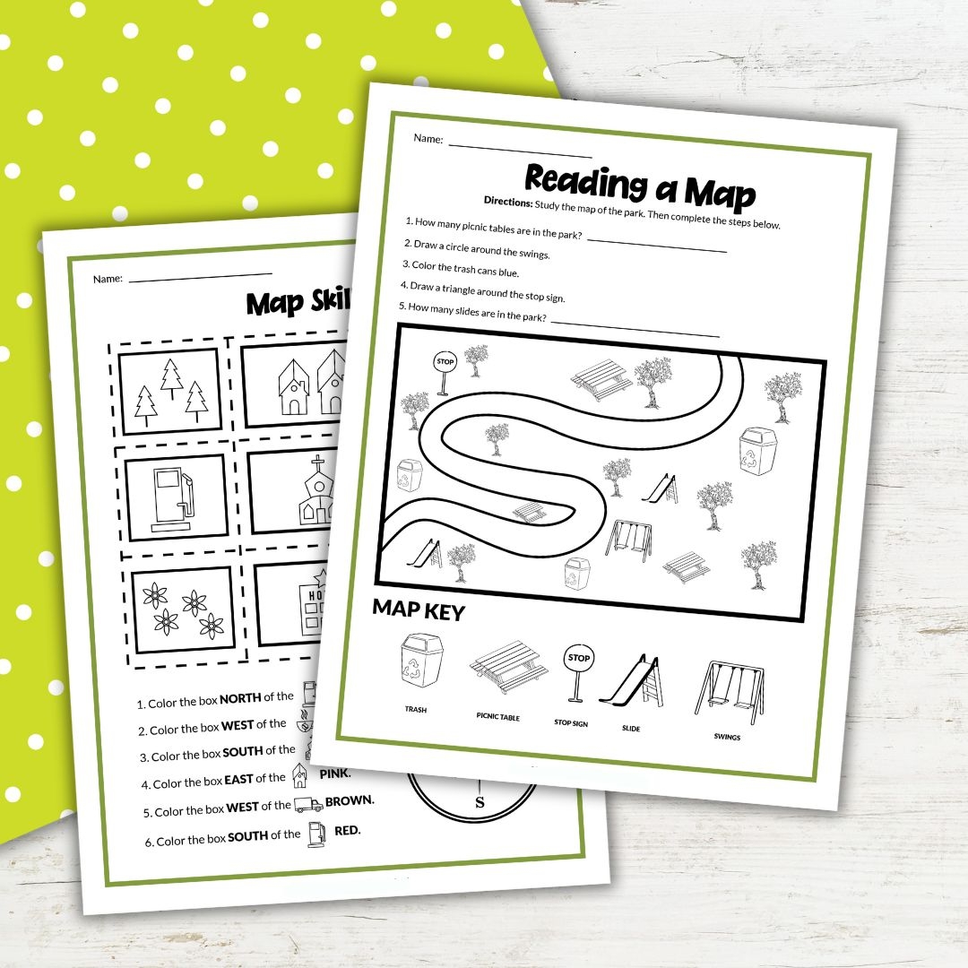 Free Third Grade Geography Worksheets