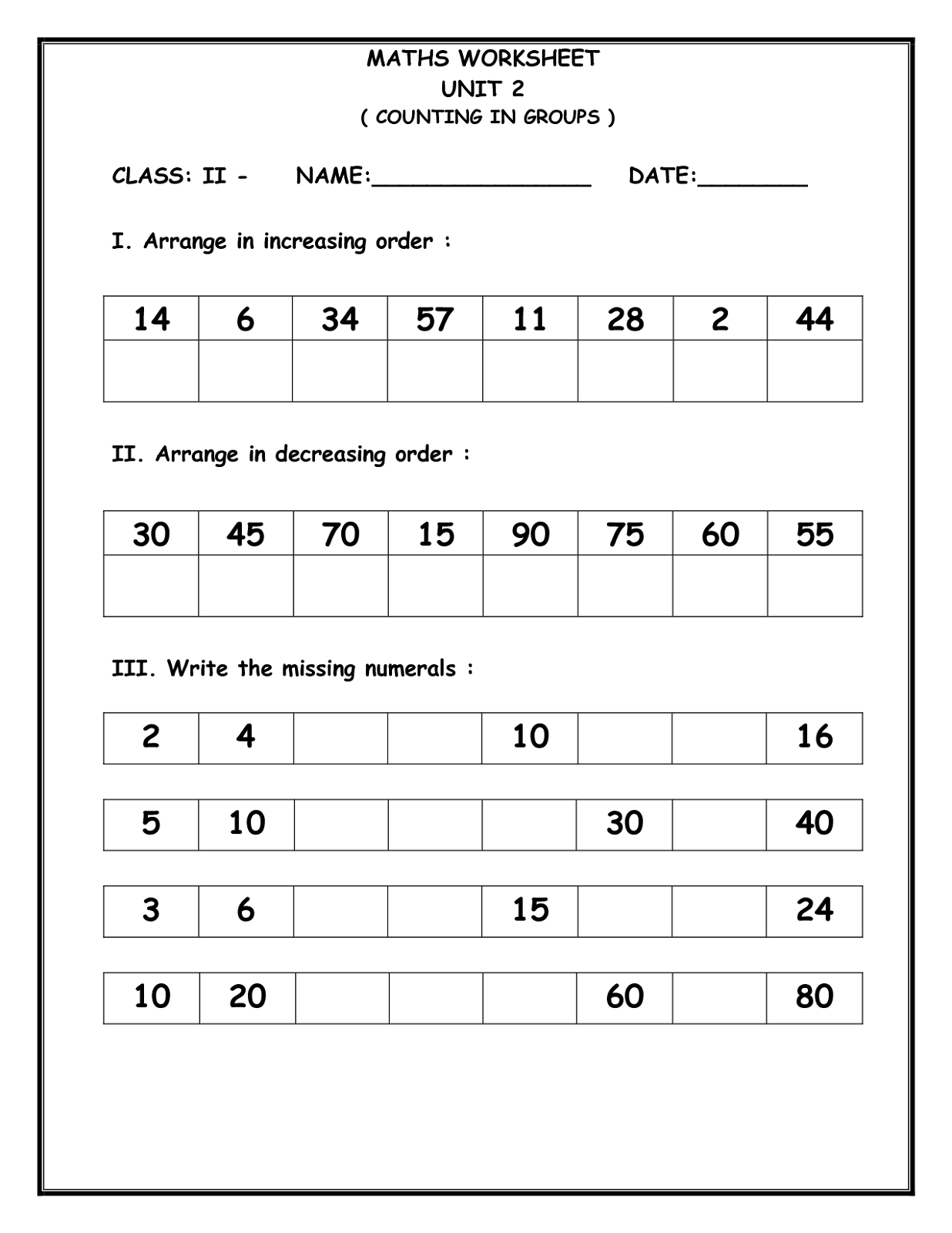 Free Printable Maths Worksheets KS1 Learning Printable Free Printable Maths Worksheets KS1 Learning Printable