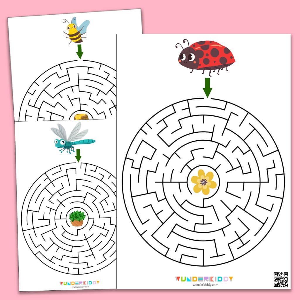 Maze Preschool Worksheets Maze Preschool Worksheets