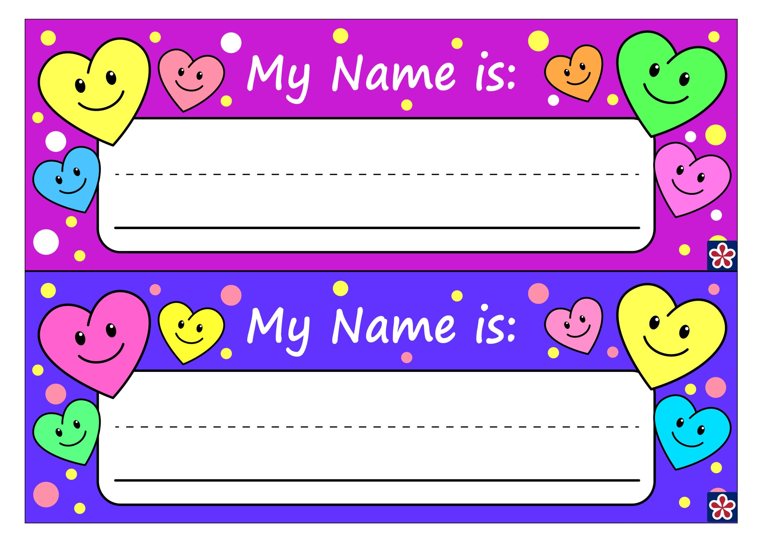 Free Printable Name Tags For Preschoolers TeachersMag Worksheets Library Free Printable Name Tags For Preschoolers TeachersMag Worksheets Library