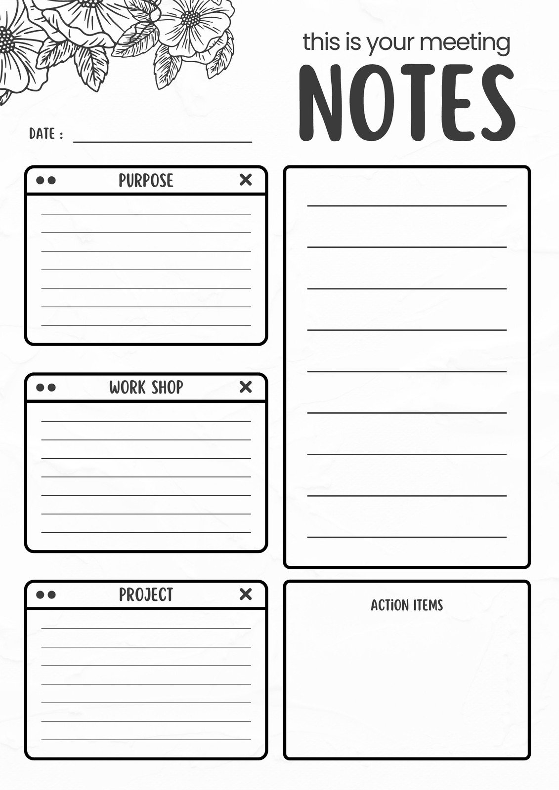 Free Printable Note Paper For Your Planner Instant Download Worksheets Library Free Printable Note Paper For Your Planner Instant Download Worksheets Library