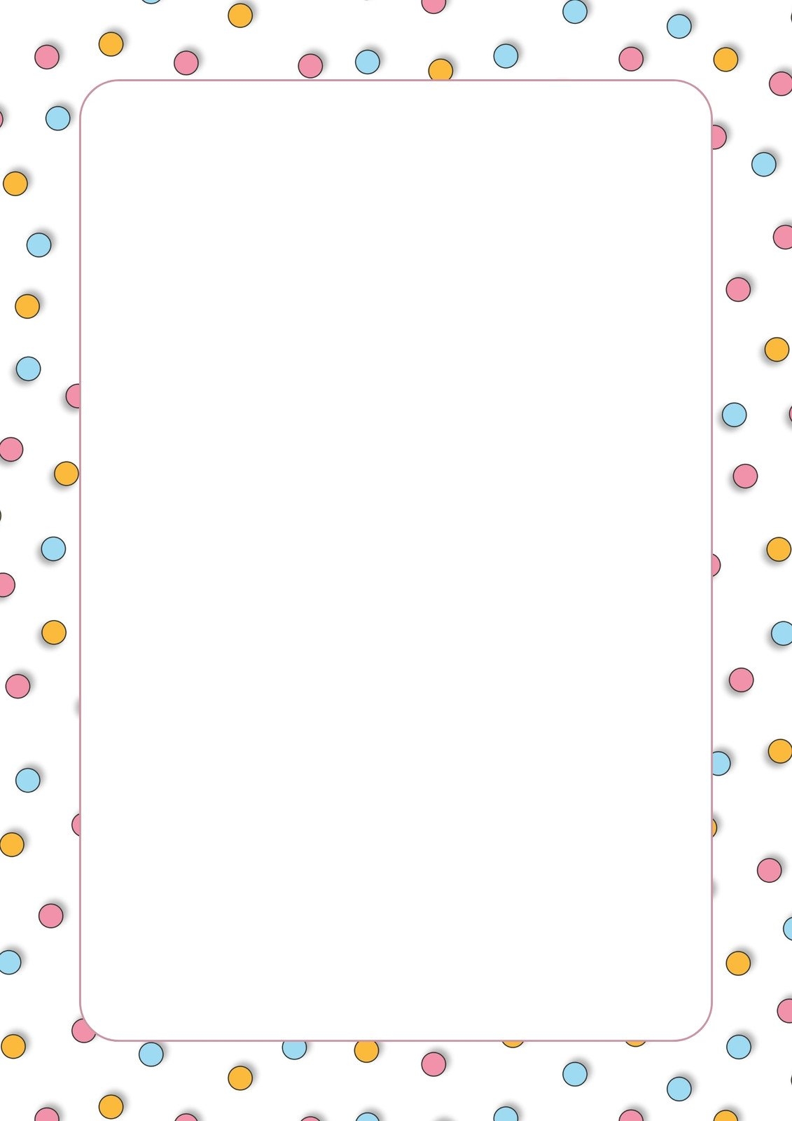 Free Printable Page Border Templates You Can Customize Canva 
