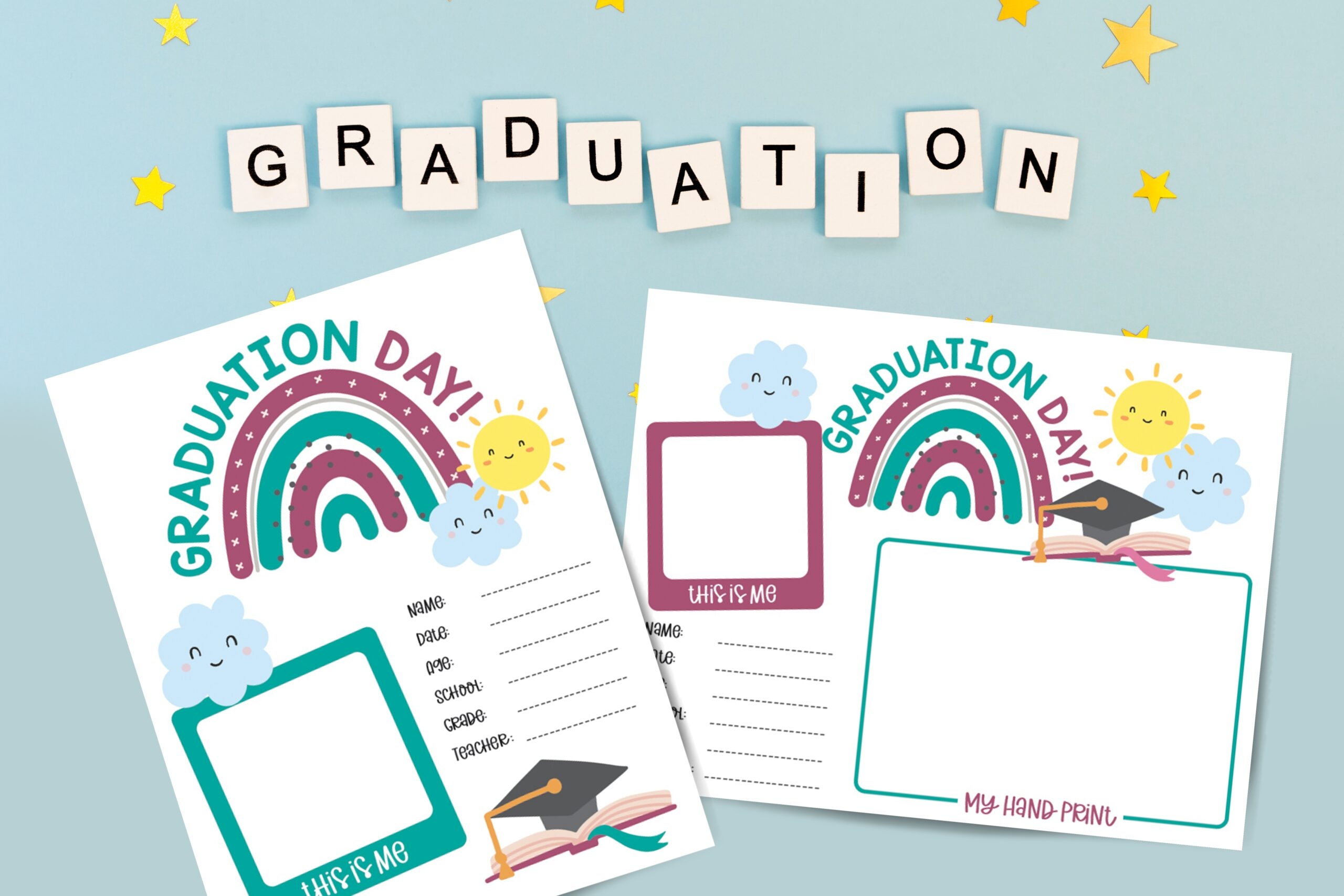 Free Printable Preschool Graduation Keepsake Free Printable Preschool Graduation Keepsake