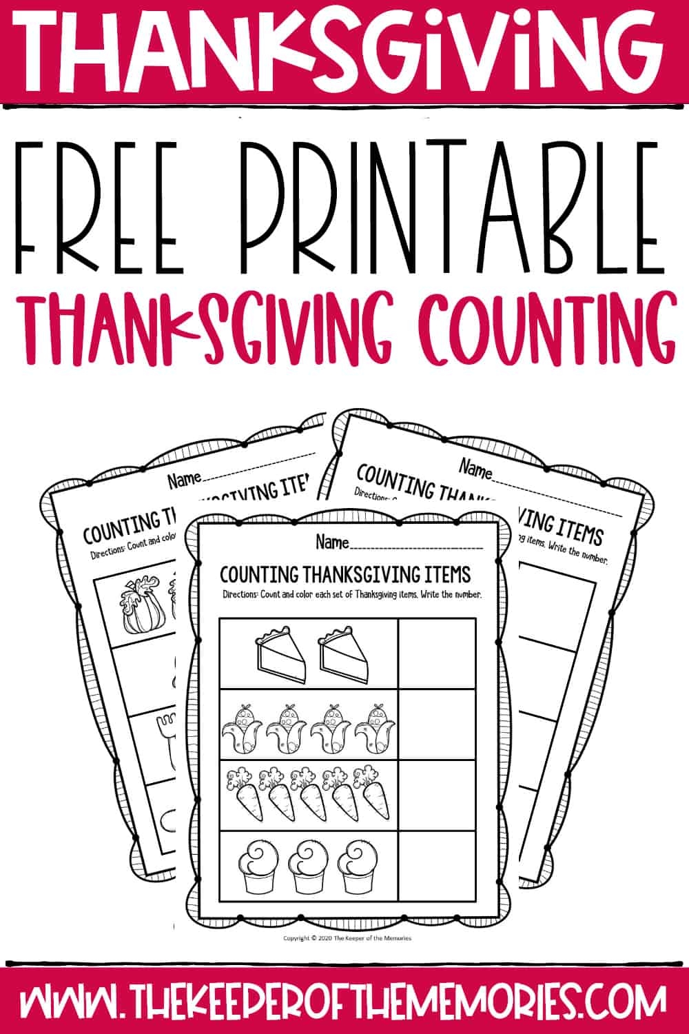 Kindergarten Thanksgiving Math Worksheets Kindergarten Thanksgiving Math Worksheets