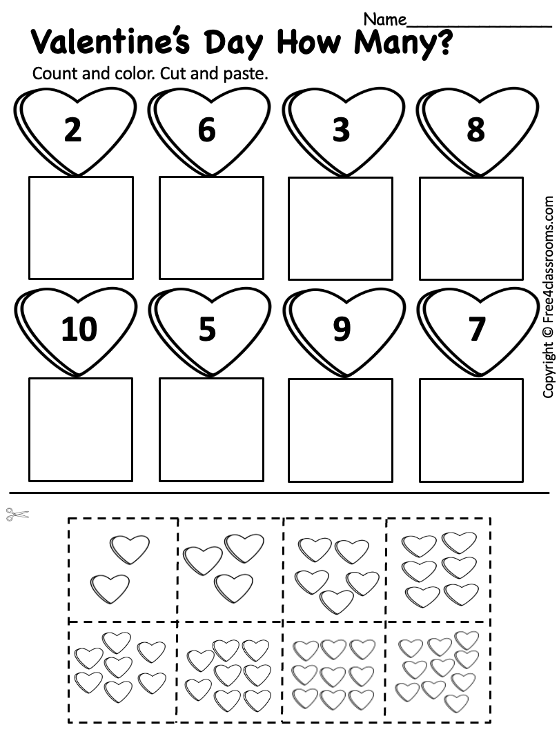 Free Printable Preschool Worksheet Valentine s Day Cut And Paste Free Worksheets Free4Classrooms Free Printable Preschool Worksheet Valentine s Day Cut And Paste Free Worksheets Free4Classrooms
