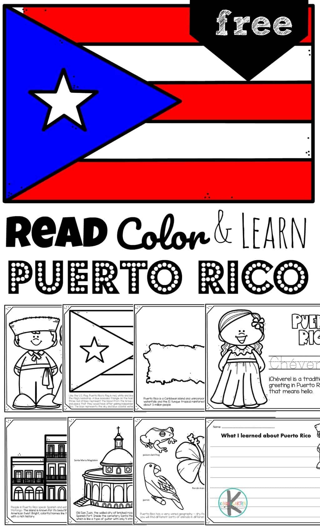 FREE Printable Puerto Rico Coloring Pages FREE Printable Puerto Rico Coloring Pages