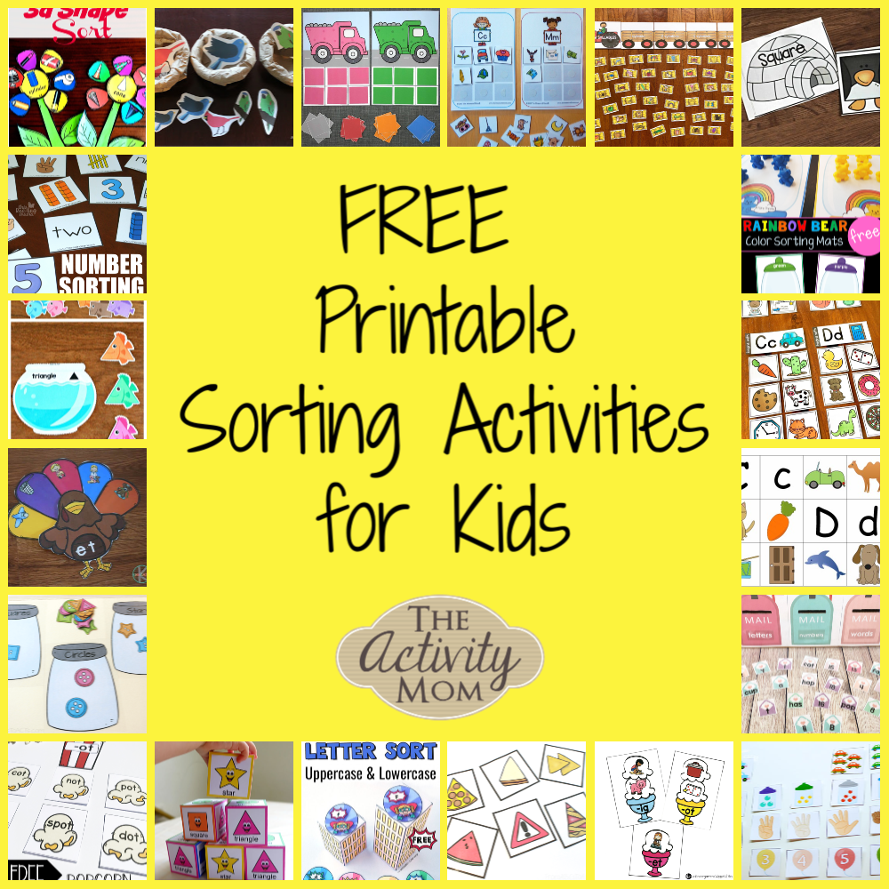 Free Printable Sorting Activities For Kids The Activity Mom Free Printable Sorting Activities For Kids The Activity Mom