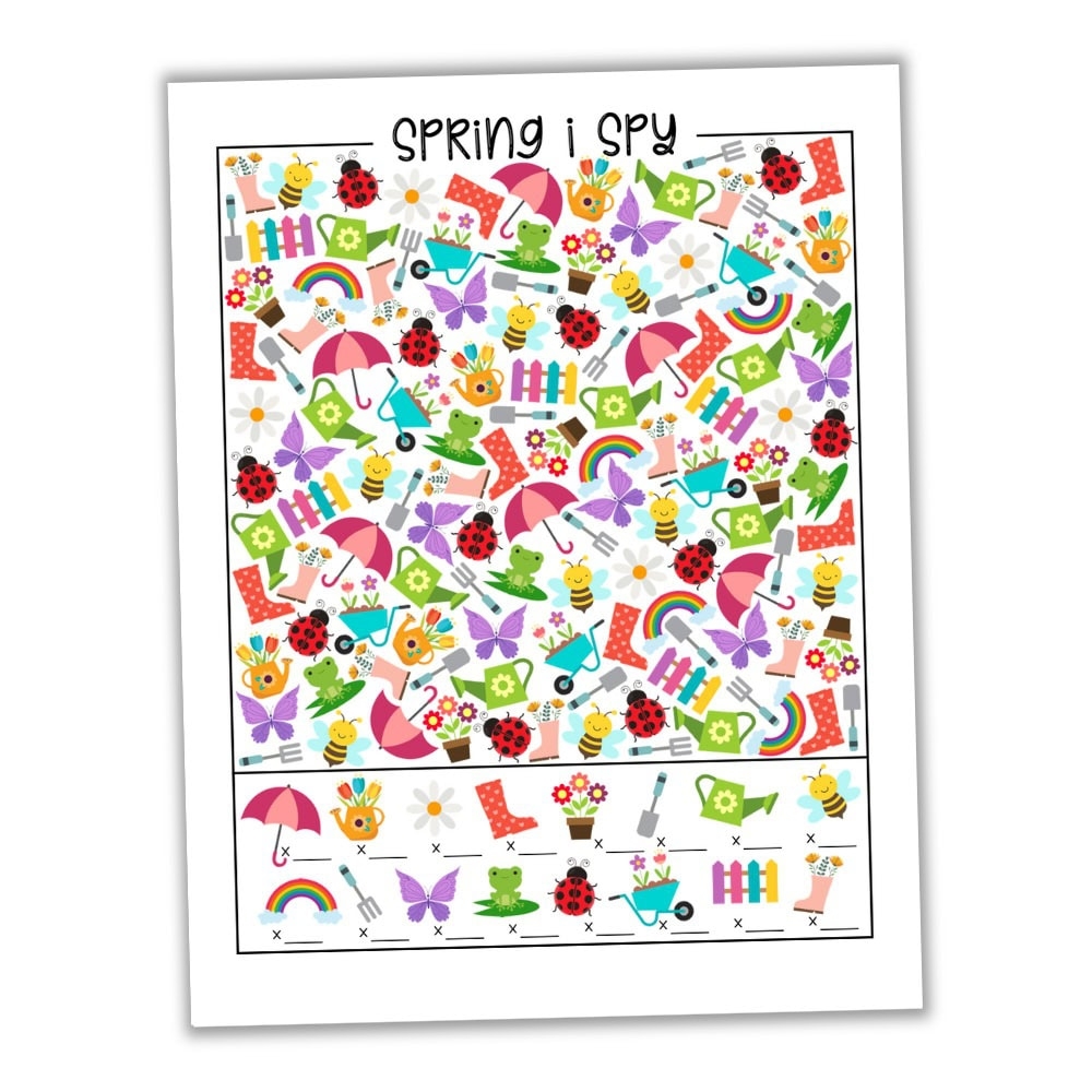 Free Printable Spring I Spy Game Answer Key The Craft at Free Printable Spring I Spy Game Answer Key The Craft at