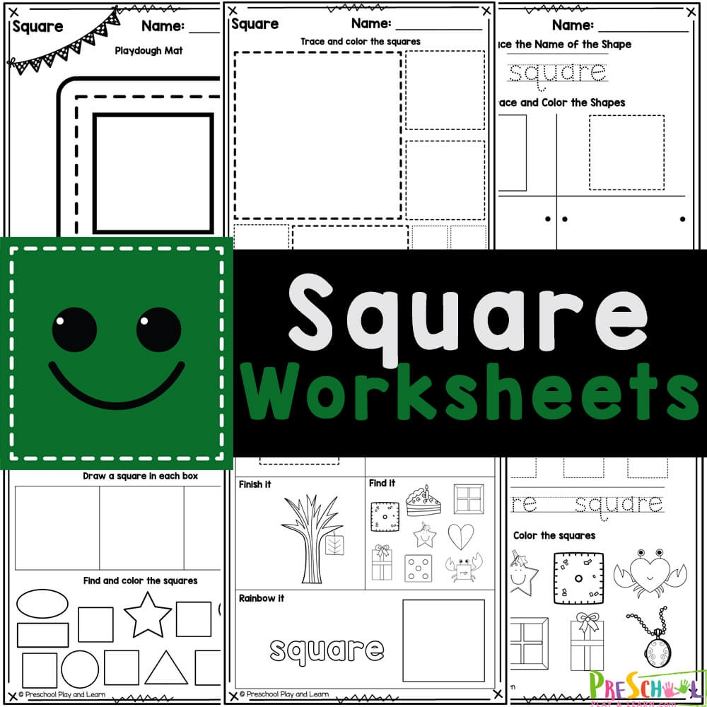 Preschool Shape Printables Preschool Shape Printables