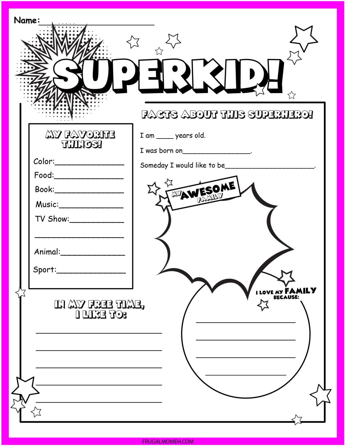 FREE Printable Superhero Worksheets U0026 Activity Sheets Frugal Mom Eh Worksheets Library FREE Printable Superhero Worksheets U0026 Activity Sheets Frugal Mom Eh Worksheets Library