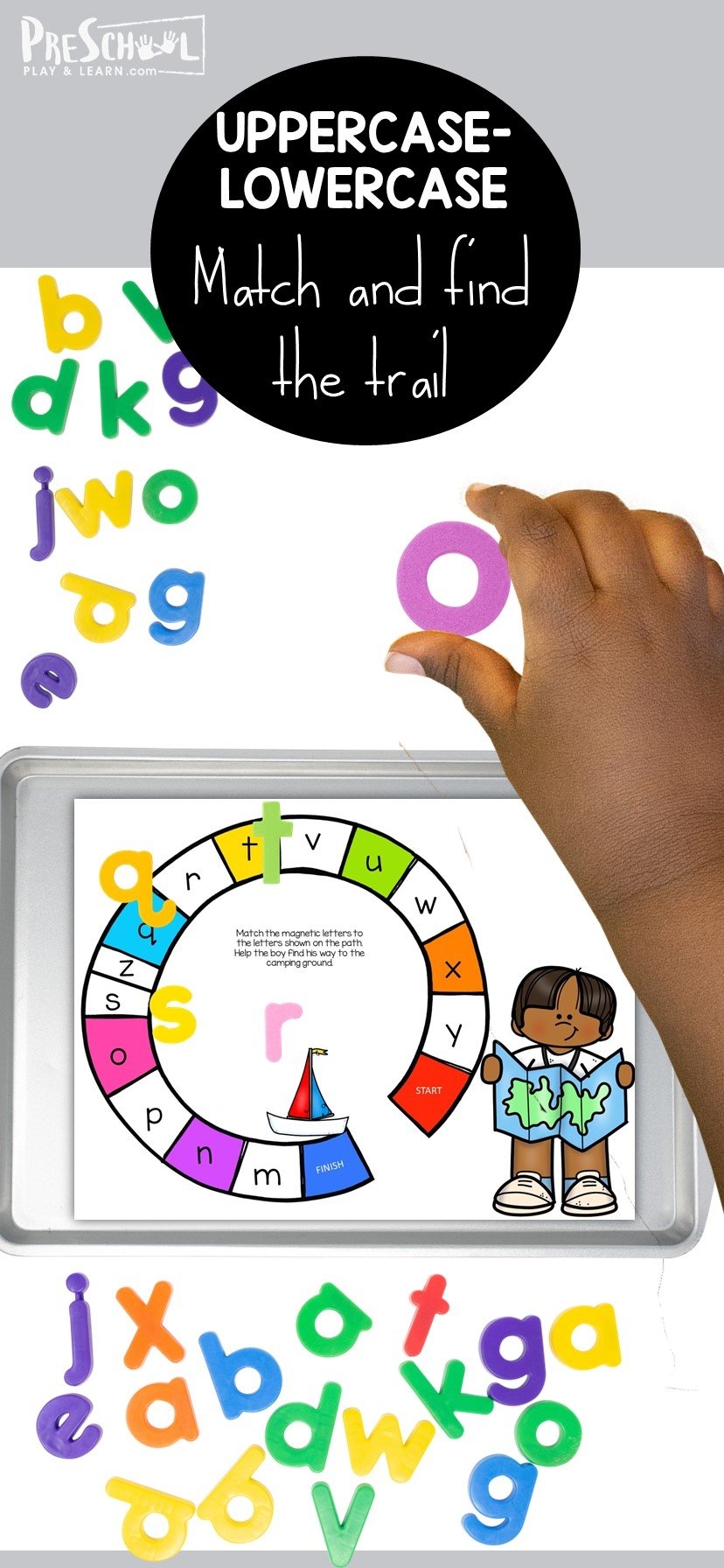FREE PRintable Upper And Lowercase Letter Matching Game FREE PRintable Upper And Lowercase Letter Matching Game