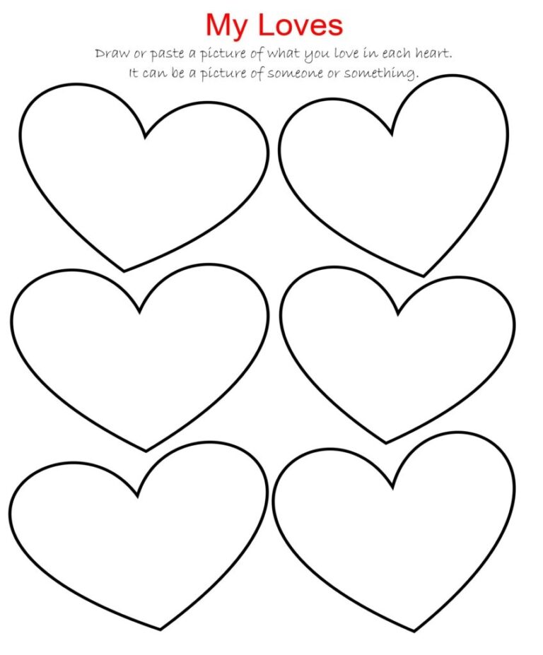 Free Printable Valentine Activities For Preschoolers