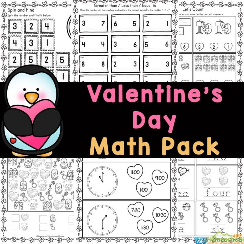 Printable Math Worksheets For Pre K Printable Math Worksheets For Pre K