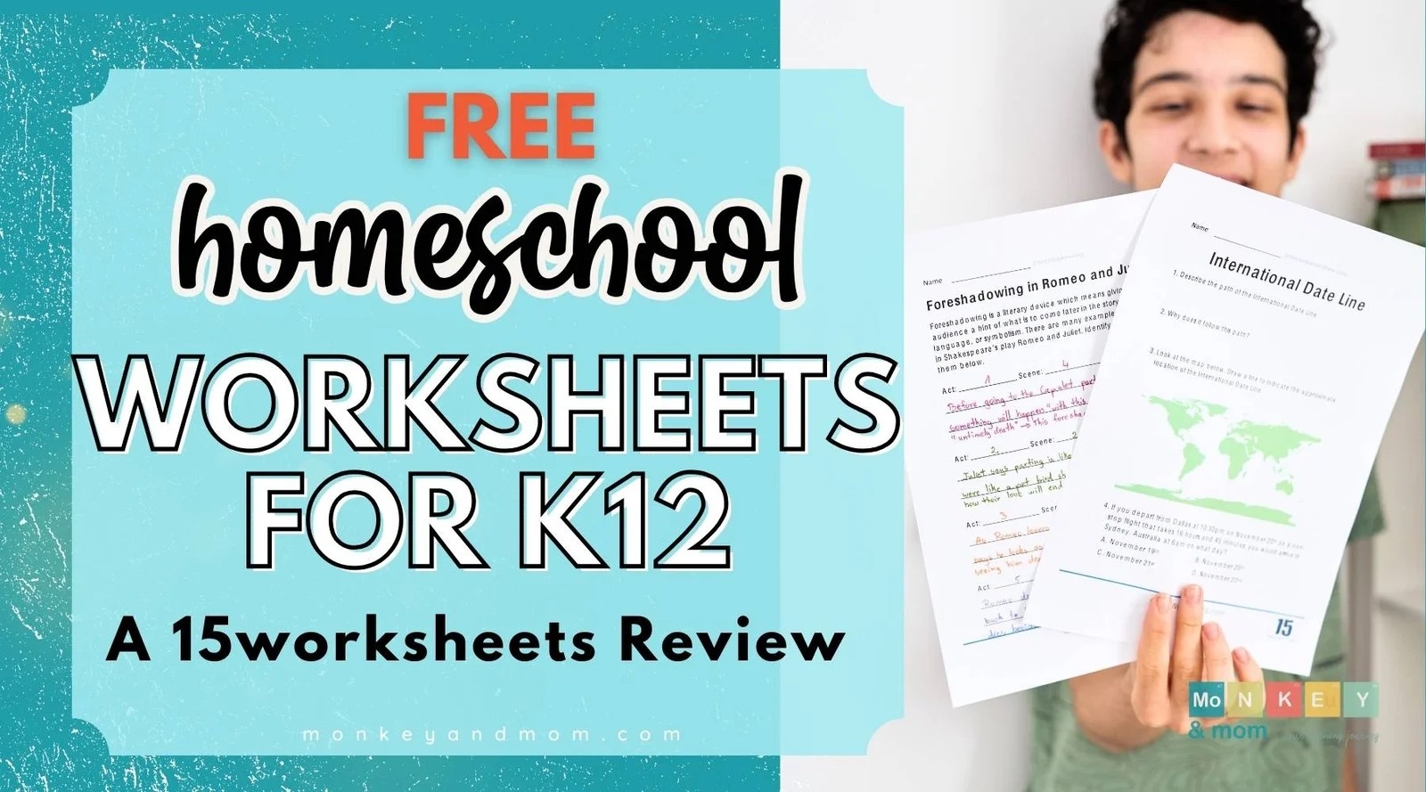 Free Printable Worksheets For Homeschoolers 15worksheets