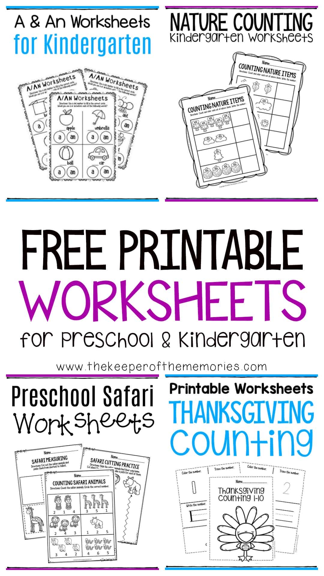 Free Printable Worksheet 4 For Kindergarten Free Printable Worksheet 4 For Kindergarten