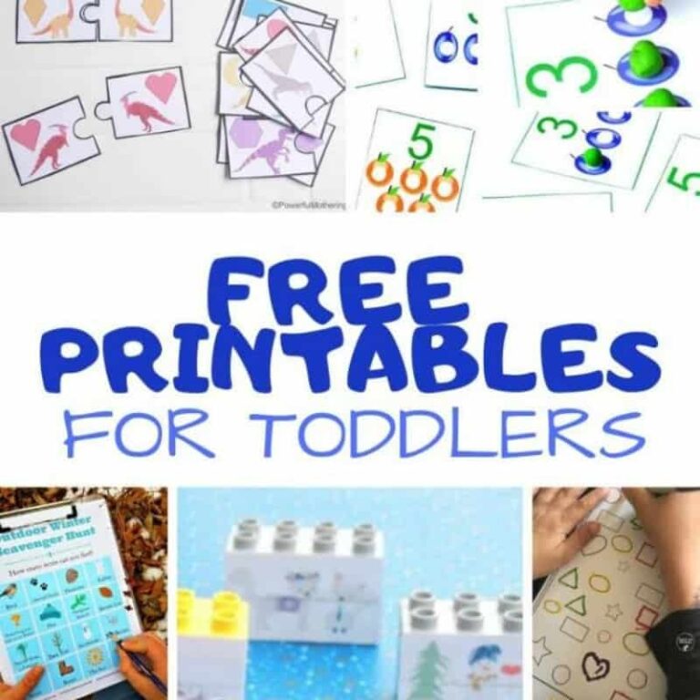Free Printables For Toddlers My Bored Toddler