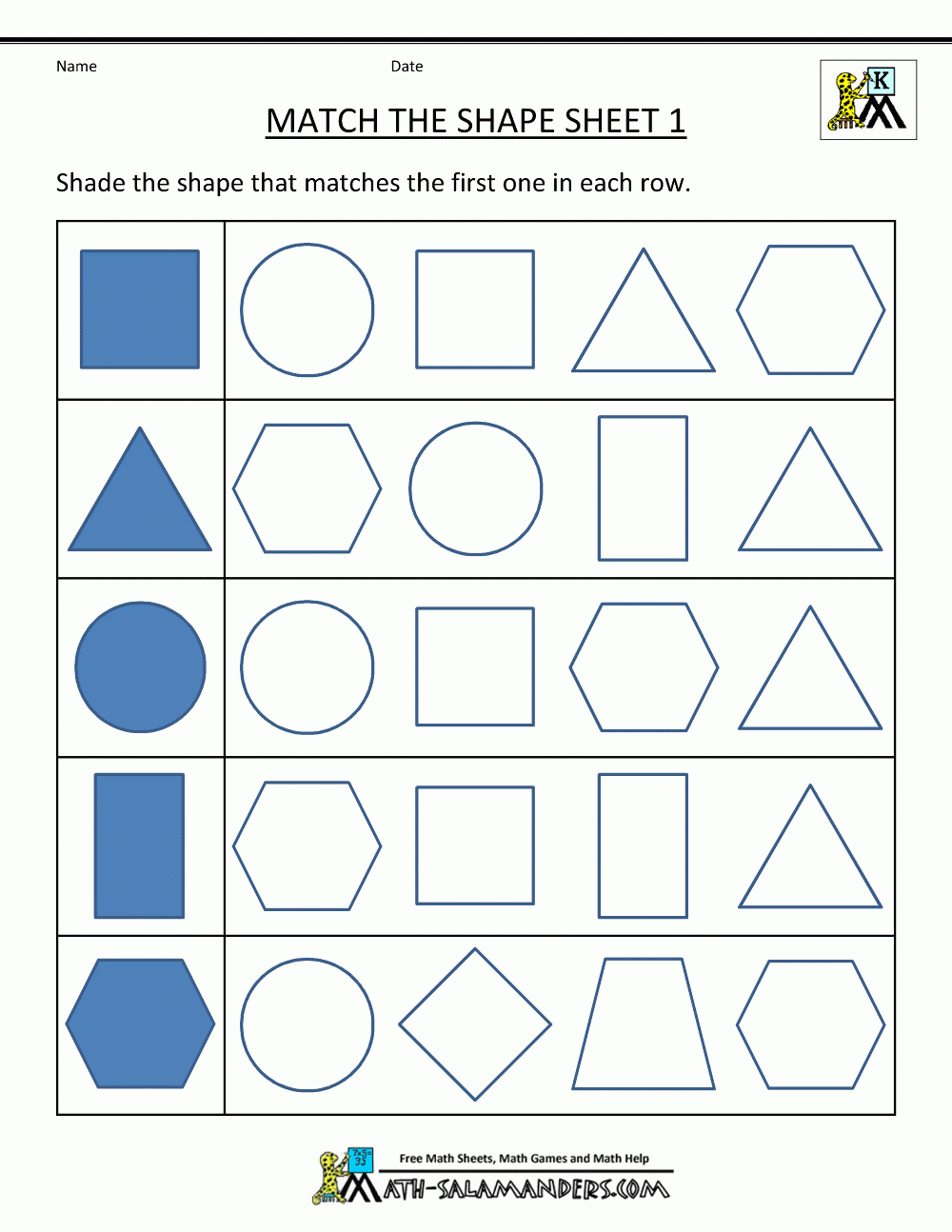 Free Printable Shape Sorting Worksheets Free Printable Shape Sorting Worksheets