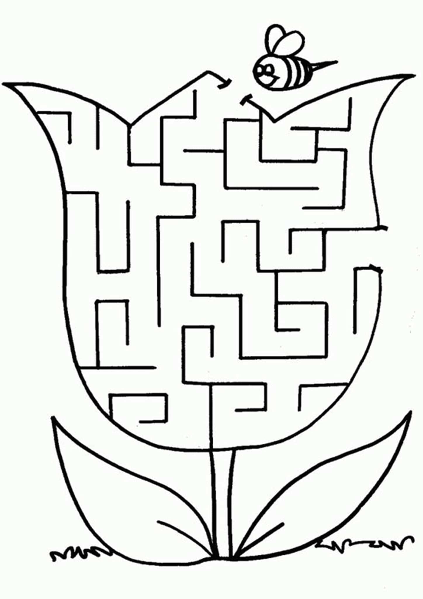 Free Simple Maze Printables For Preschoolers And Kindergartners Worksheets Library Free Simple Maze Printables For Preschoolers And Kindergartners Worksheets Library