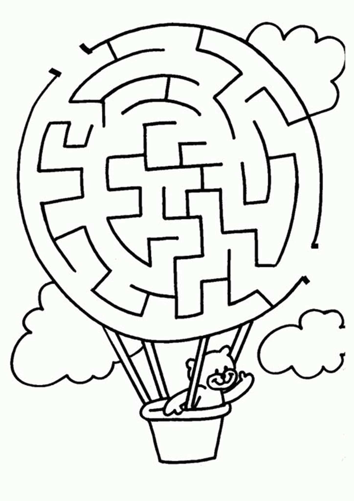 Free Simple Maze Printables For Preschoolers And Kindergartners Free Simple Maze Printables For Preschoolers And Kindergartners