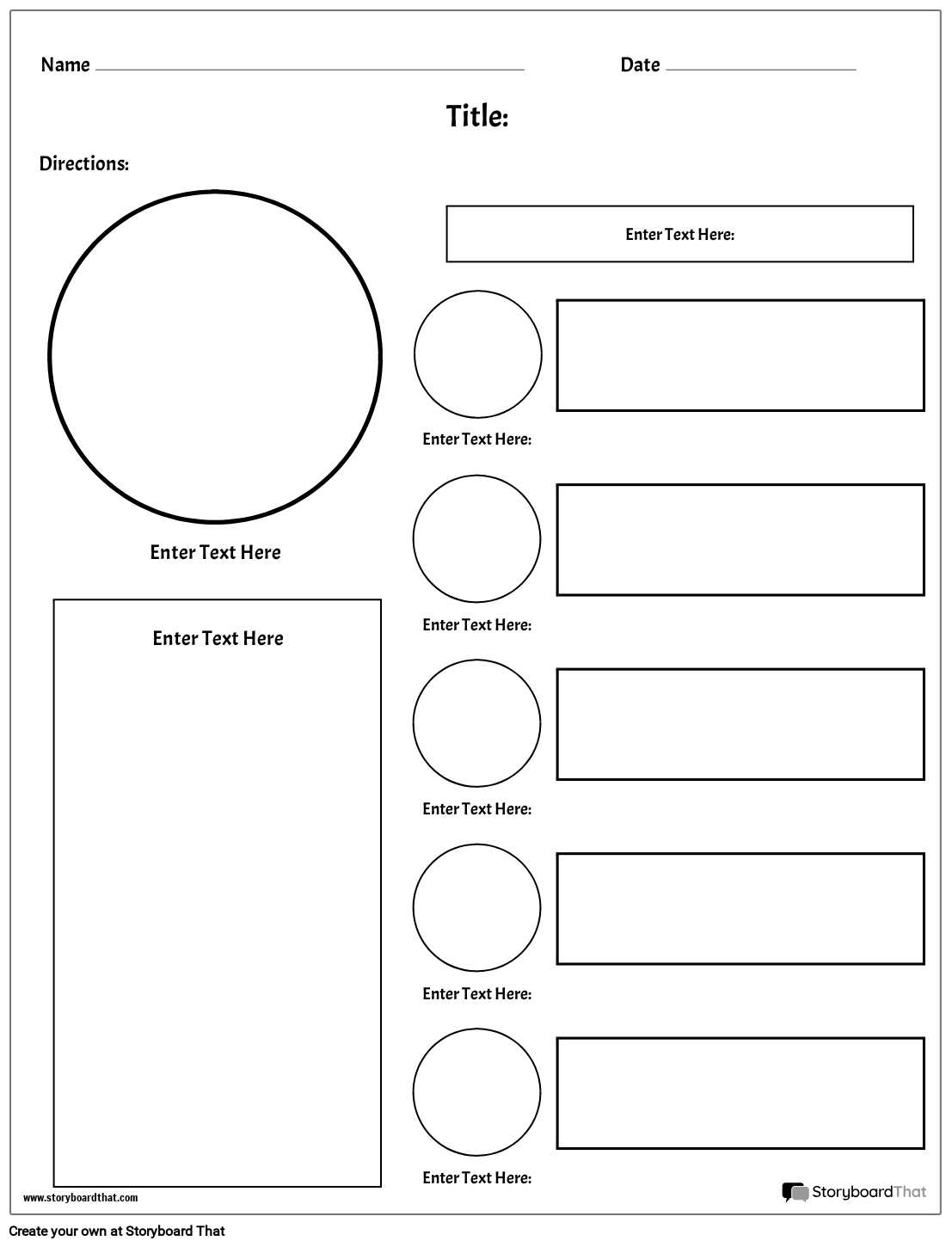 Free Social Media Profile Templates By Storyboard That