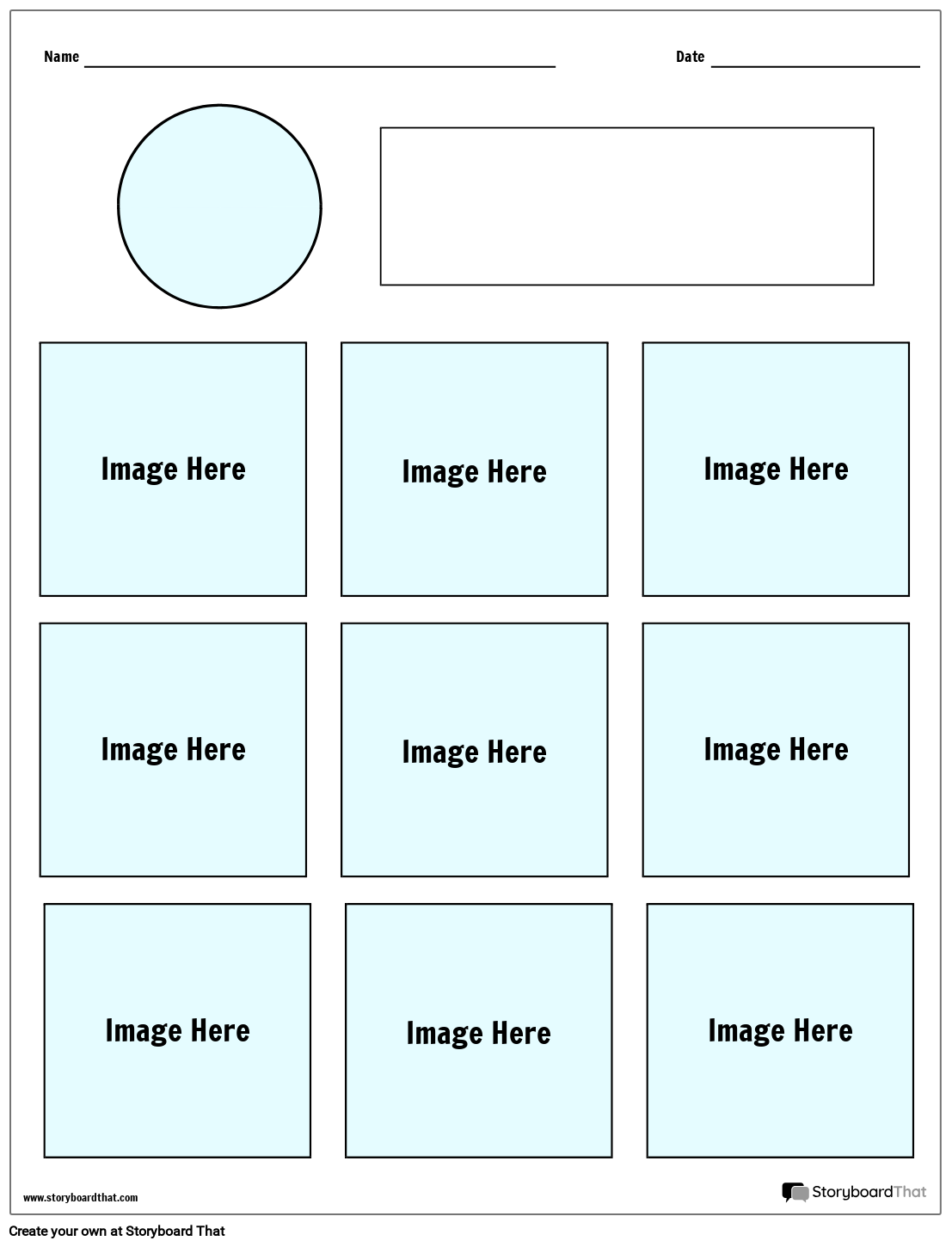 Free Social Media Profile Templates By Storyboard That
