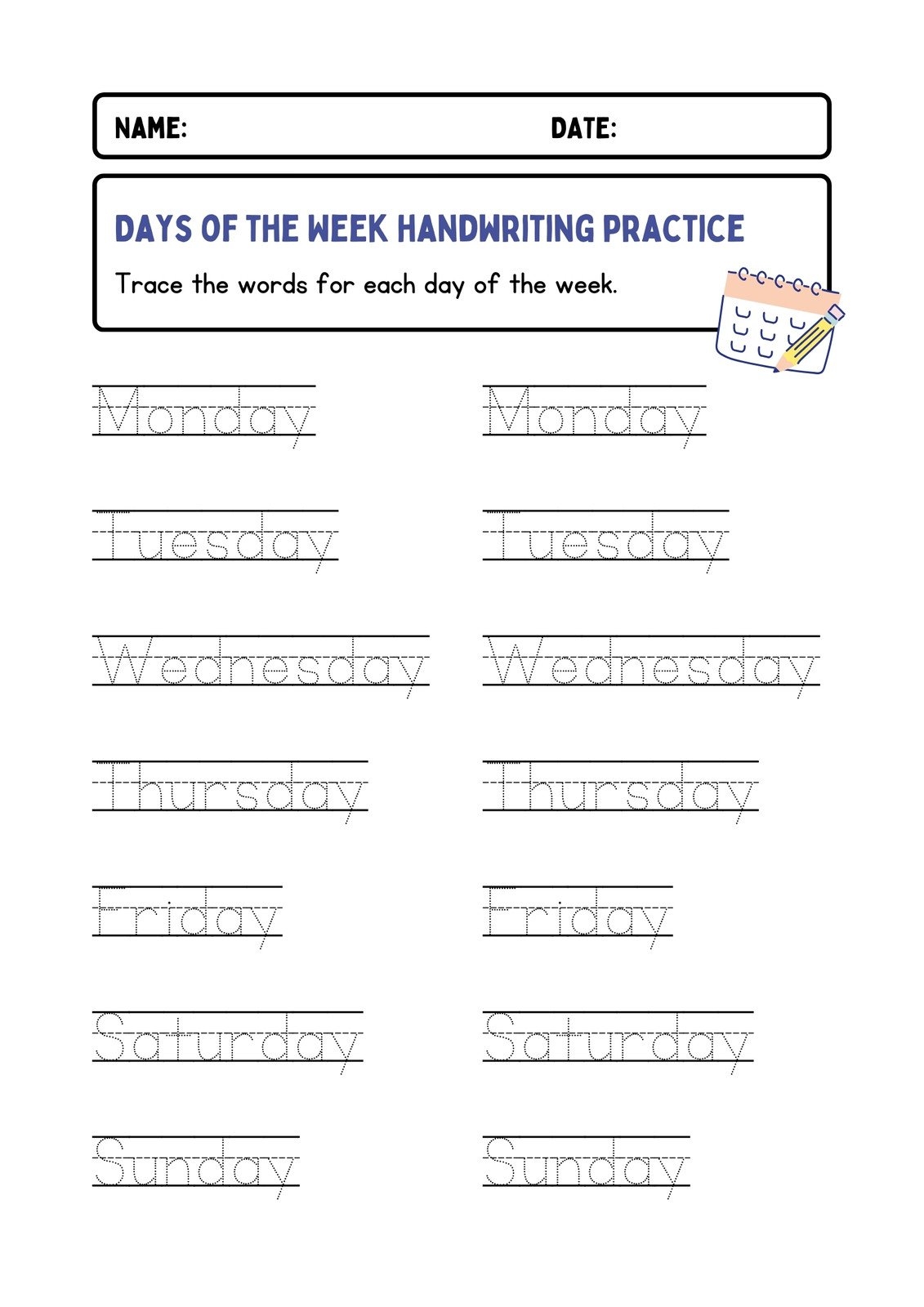 Free Spelling Worksheet Templates To Edit And Print Canva Free Spelling Worksheet Templates To Edit And Print Canva