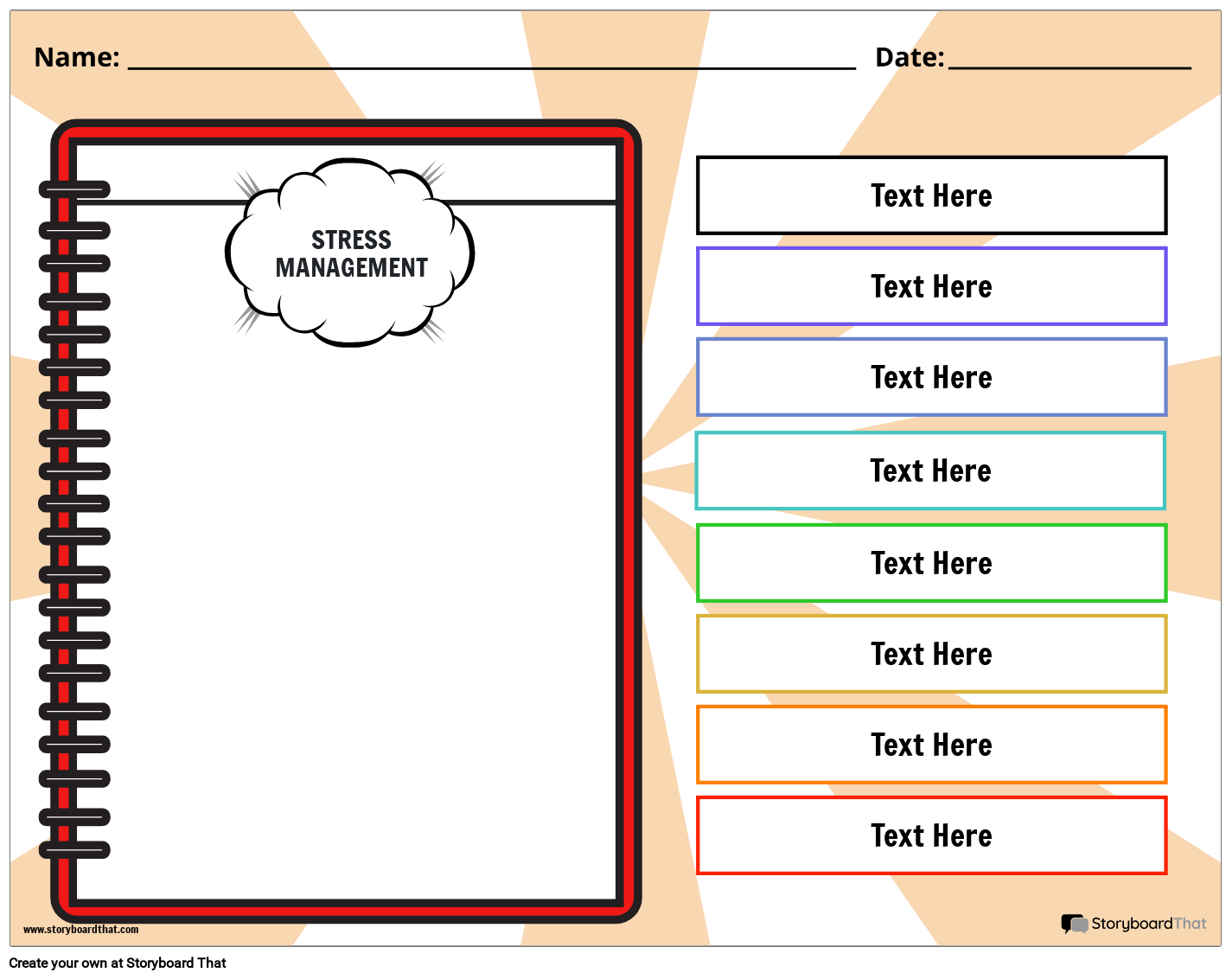 Printable Stress Management Worksheets